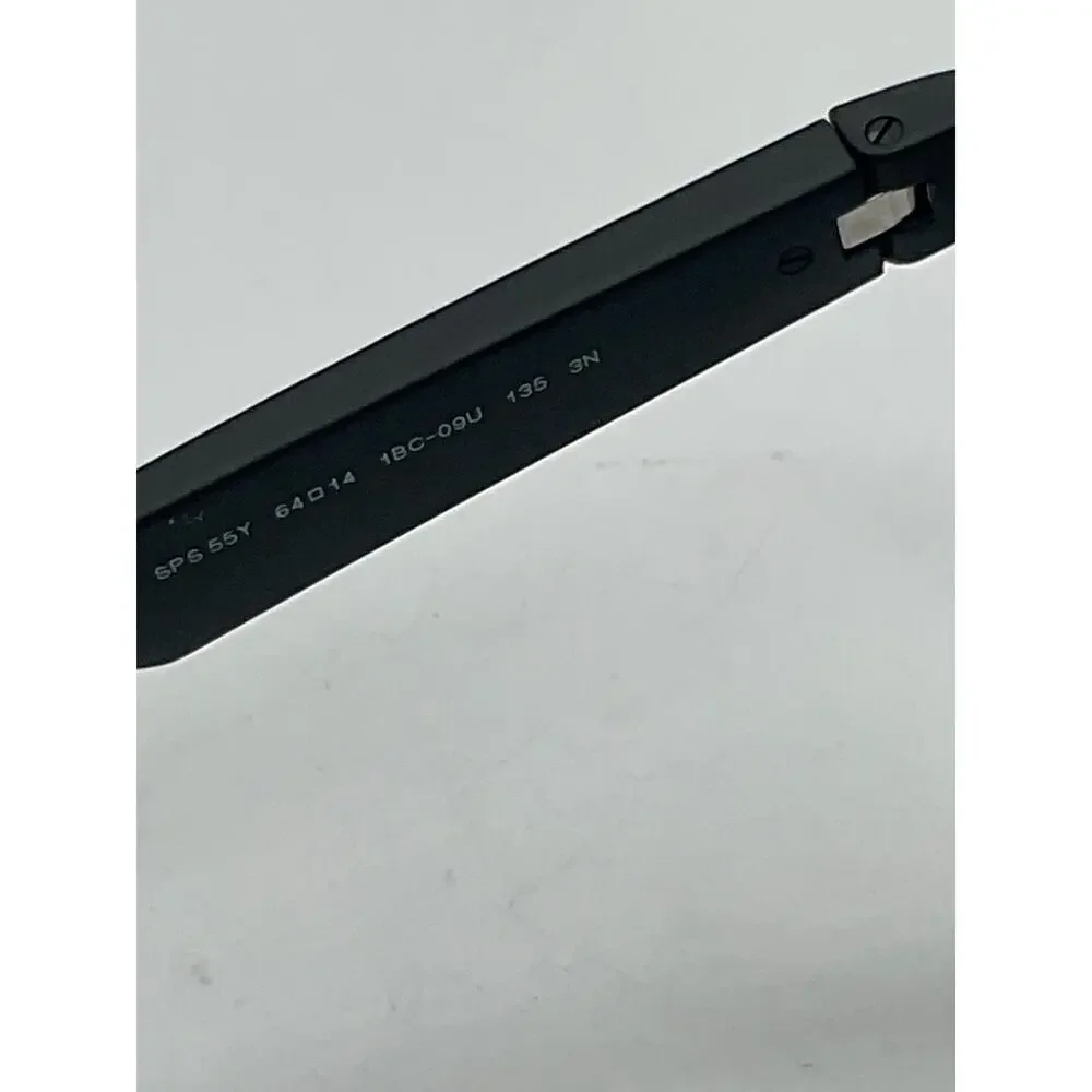 PRADA Sunglasses, SPS 55Y Matte Black/Silver